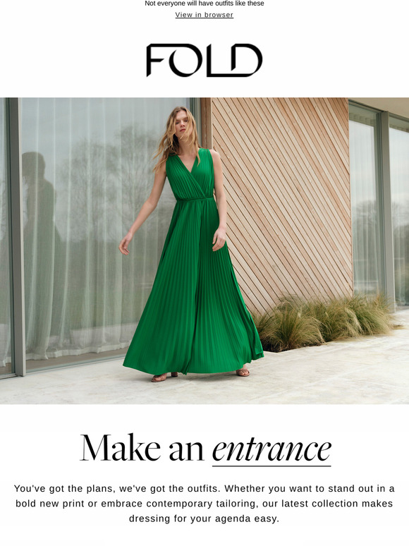 New collection | Make an entrance