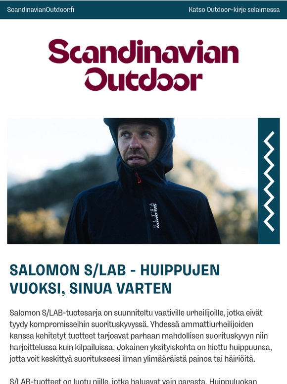 Salomon S/LAB - Huippujen vuoksi, sinua varten