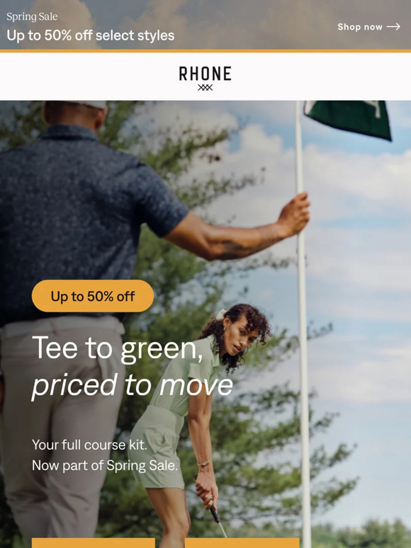 Spring Sale: Golf looks you’ll wear all season