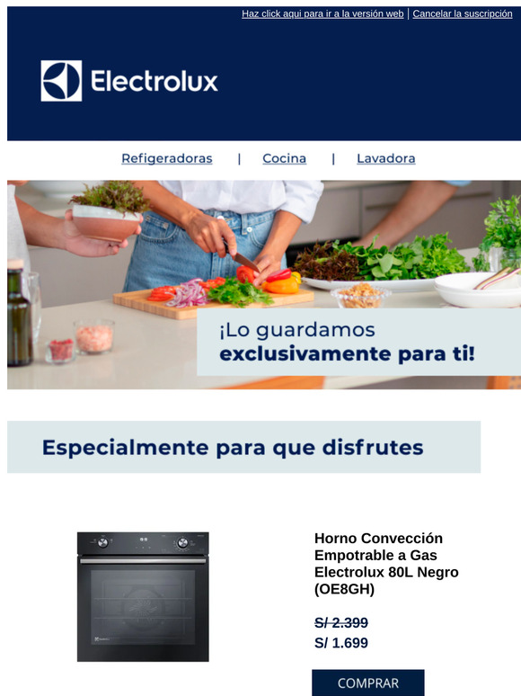 ¡Electrolux tiene sorpresas para ti 🎉