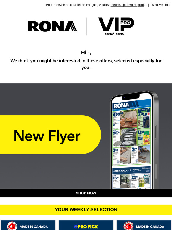 Your new PRO savings are waiting 👀