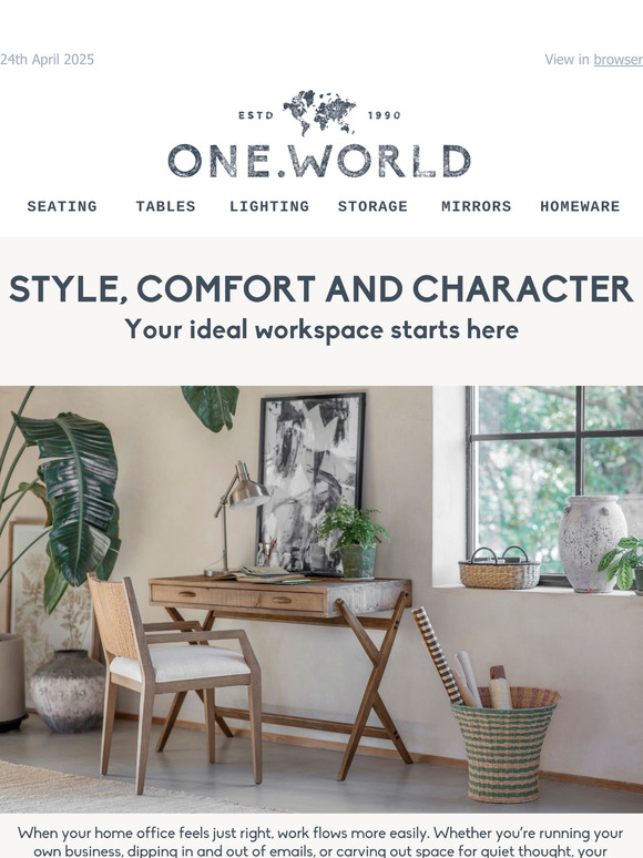 Your ideal workspace starts here