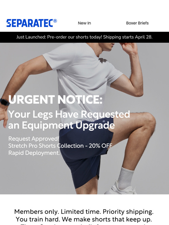 🏃‍♂️🦵 Your Legs Called—They Want These Shorts (20% OFF Ends Soon!)