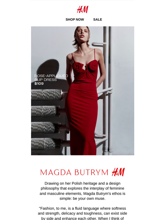 Out now: Magda Butrym H&M
