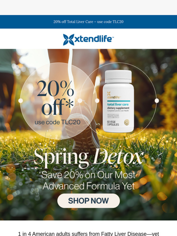 Save 20% on Total Liver Care