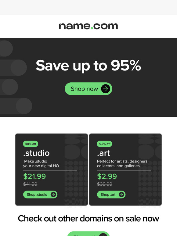 LAST CHANCE: Domain sales ending soon!