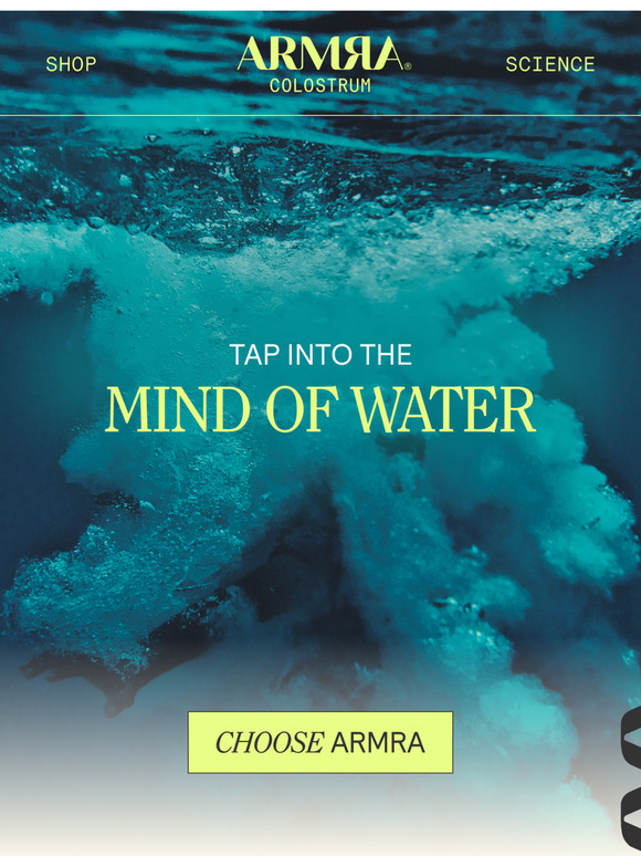 Water Is The Most Powerful Messenger