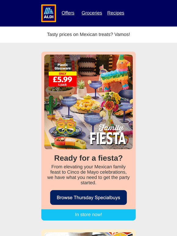A fiesta of Specialbuys!