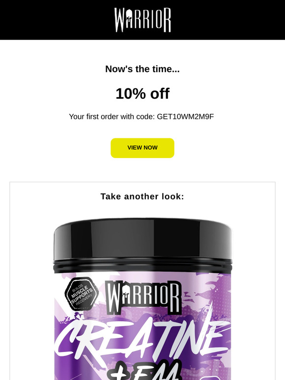 LAST CHANCE: 10% off greatness is expiring