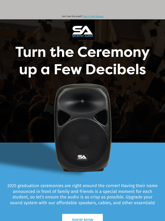 Graduate to a Better PA System