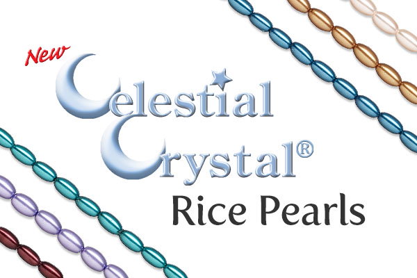 Fire Mountain Gems: NEW Celestial Crystal Rice-Shaped Pearls - 2 Sizes ...