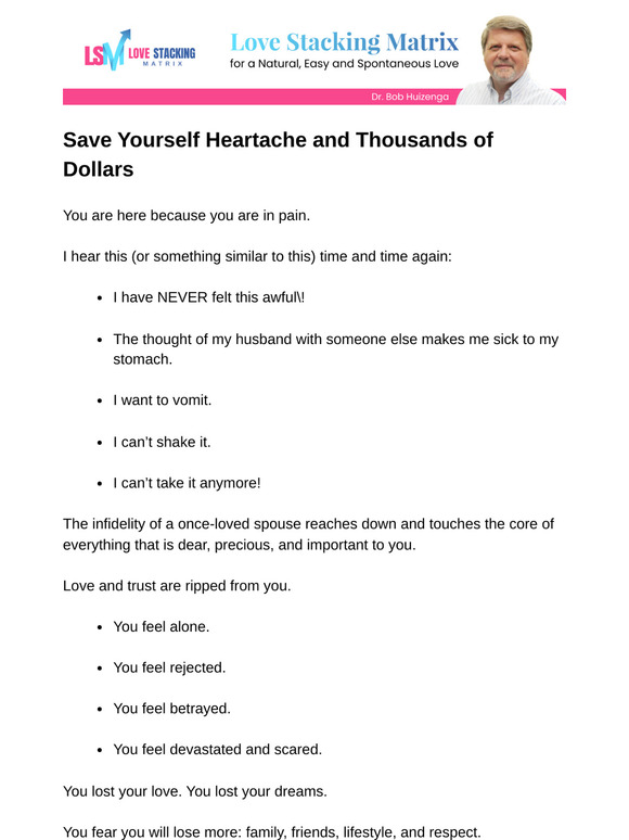 Save Yourself Heartache and Thousands of Dollars