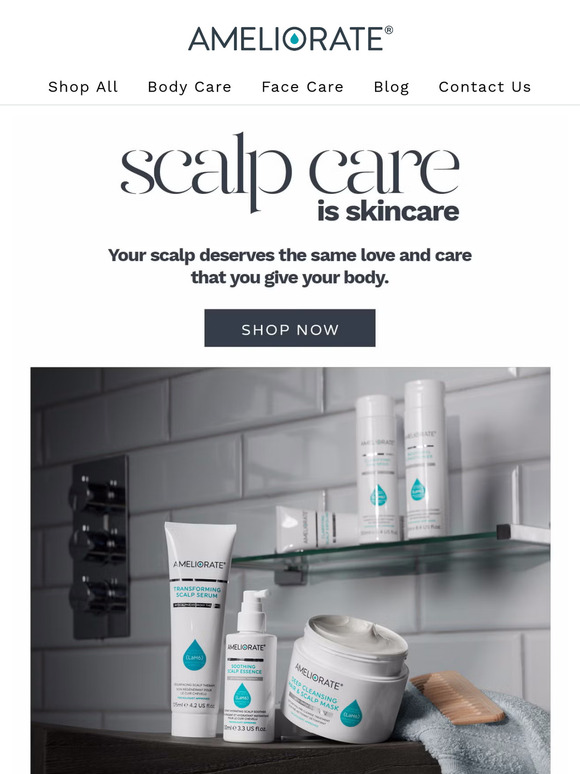 Nourish Your Hair & Scalp 🚿🩵