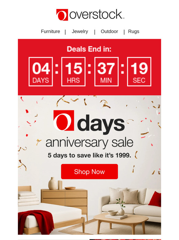 Introducing O Days Anniversary Sale 🎊