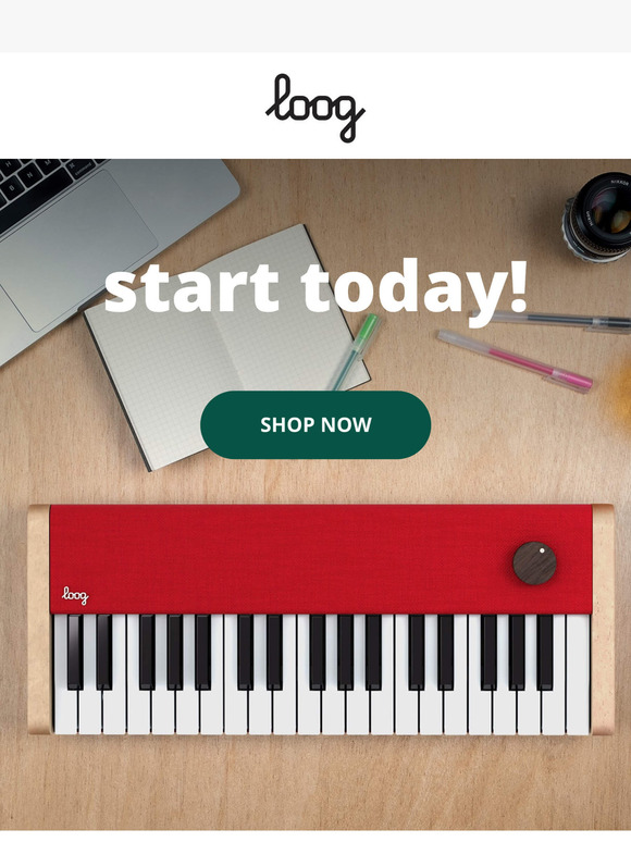 Create magical moments with the Loog Piano
