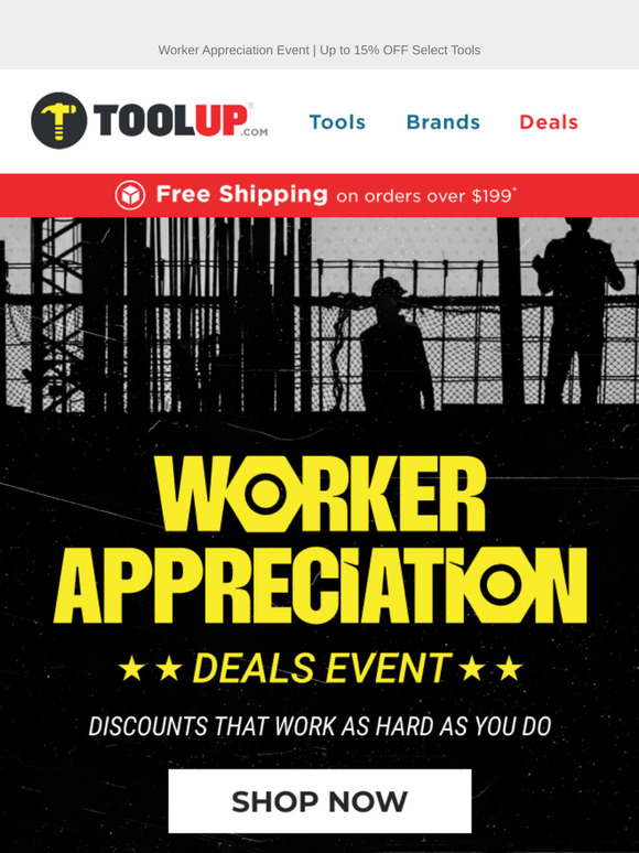 Worker Appreciation Deals Event - 48hrs to Save