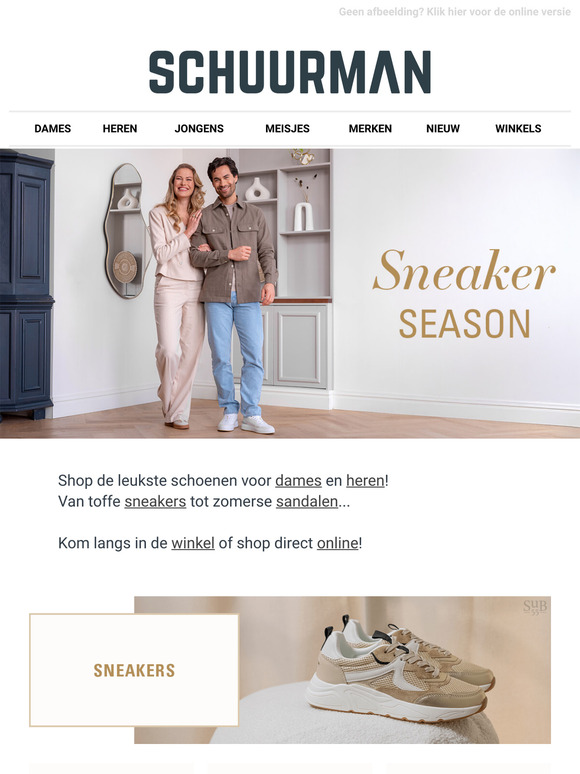 Shop de leukste schoenen voor dames en heren!