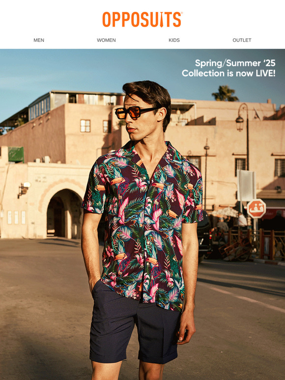 ☀️ Sunny weather’s calling: the  Spring/Summer collection is live!