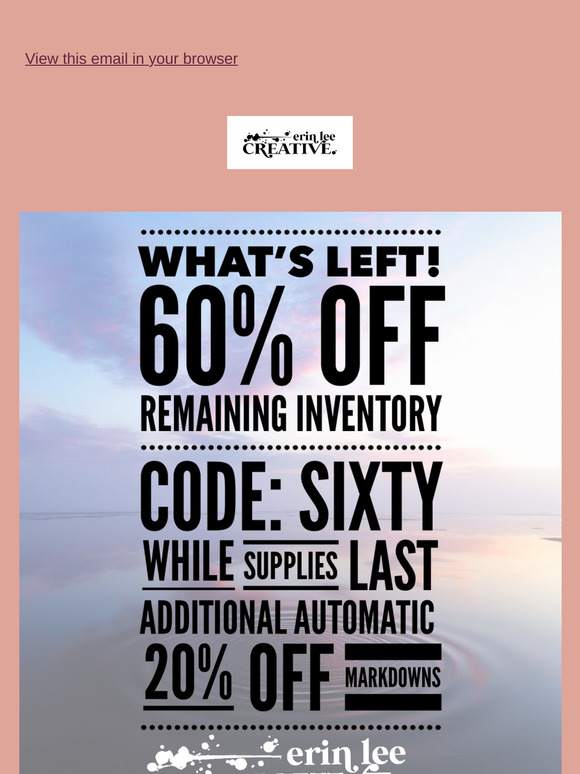 60% Off!!! 😬