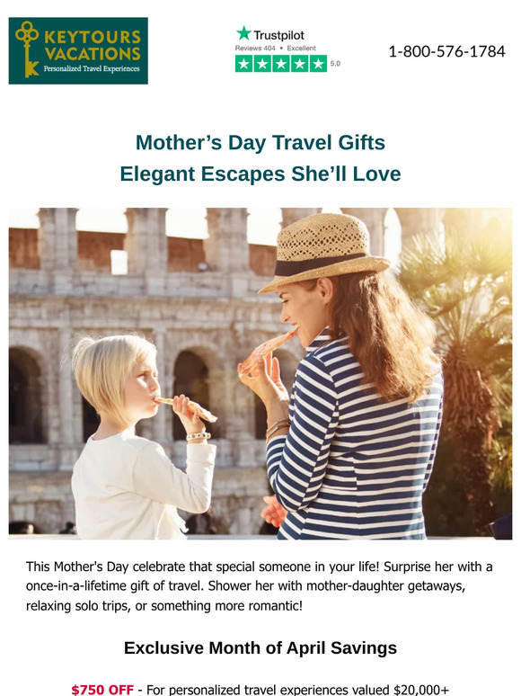 Spoil Your Mother with Europe and Beyond: Sophisticated Escapes for Mother’s Day