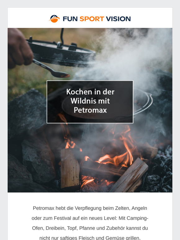 Kochen in der Wildnis mit Petromax