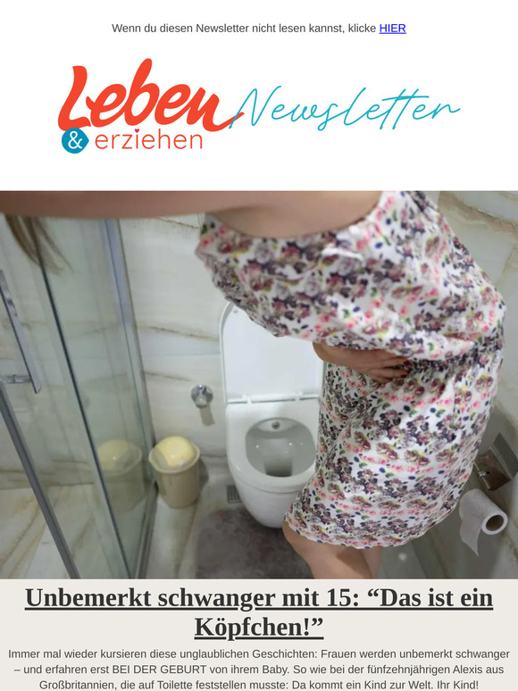 Unglaubliche Geschichte: Unbemerkt schwanger mit 15 Jahren