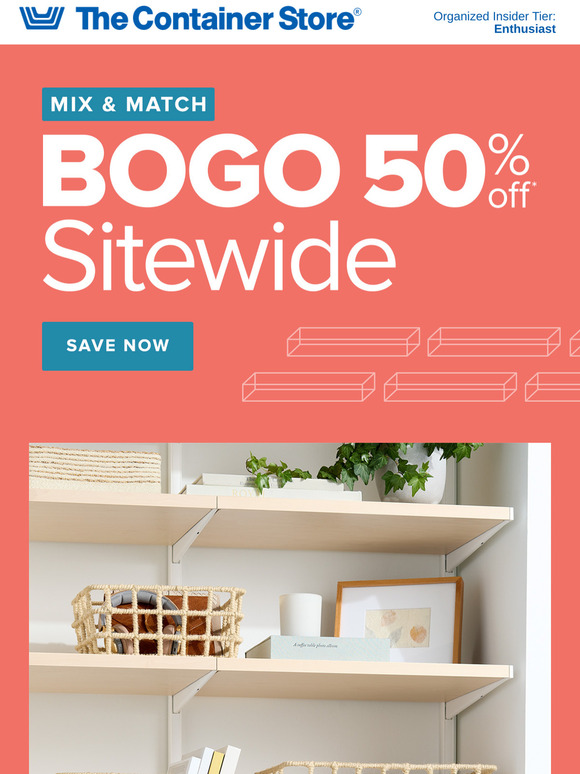 BOGO 50% Off SITEWIDE (Yes, Really!)