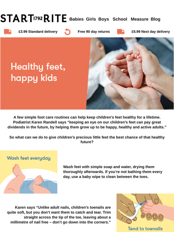 Healthy feet start here 👣