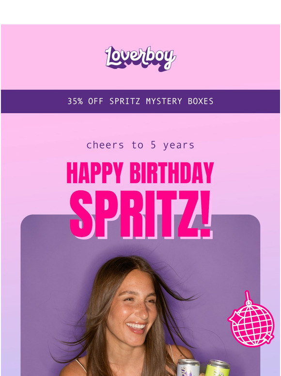 Cheers to Spritz! 🥳 25% Off to Celebrate