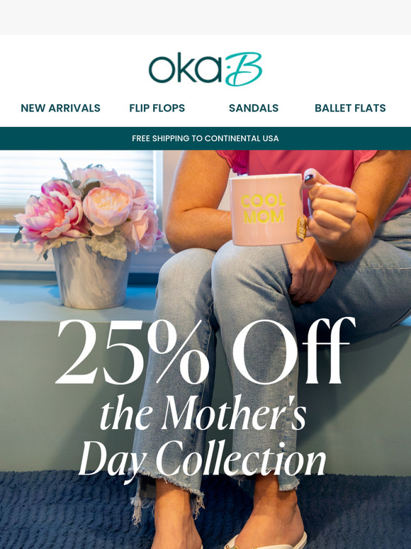 25% Off Mother's Day Gifts 🎀
