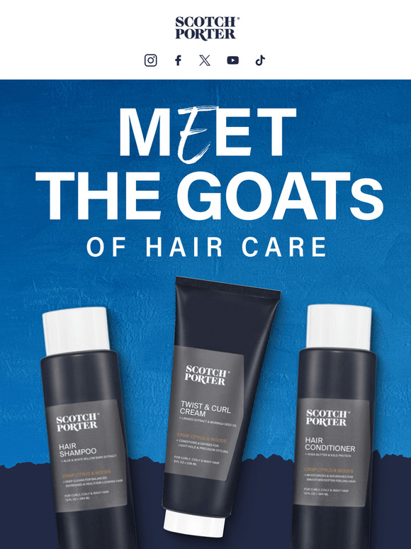 👑 Crown Your Hair Care Routine with the GOATs