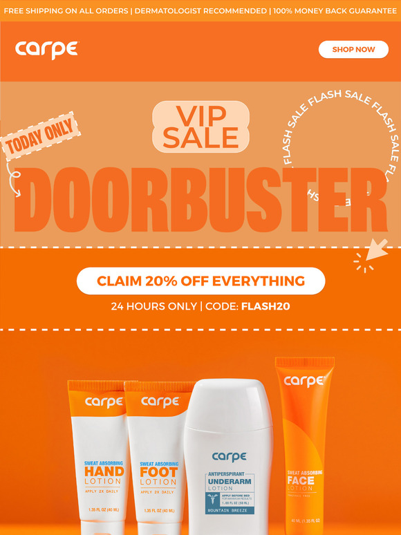 You're Invited: VIP Flash Sale