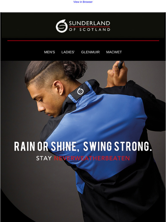 Rain or shine, swing strong 🌧️
