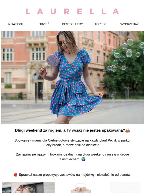🧺 Nie masz czego spakować na majówkę?