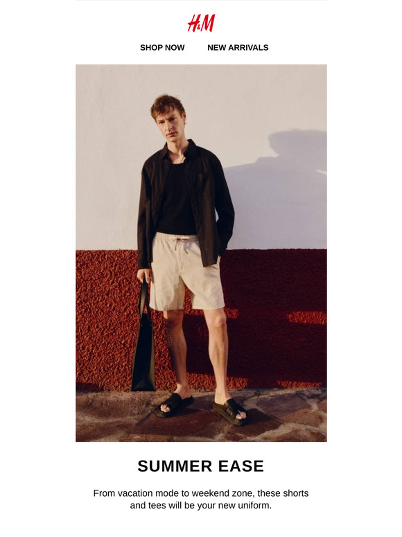 New shorts & tees in the forecast