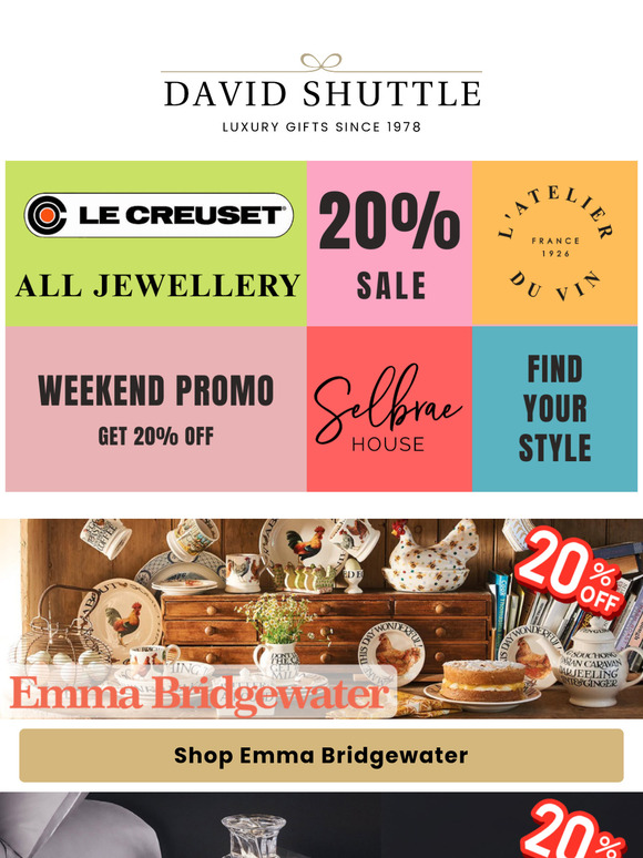 Save 2️⃣0️⃣% on Your Favourite Brands