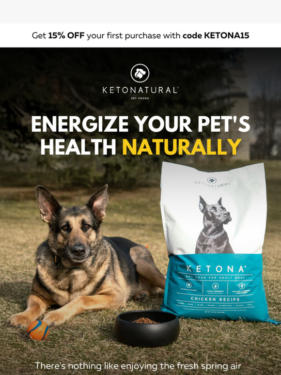Energize Your Pet's Health Naturally ✨
