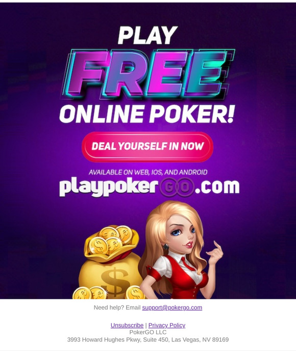 Authentic Poker Action! Anytime, Anywhere — Play for Free Now 😍