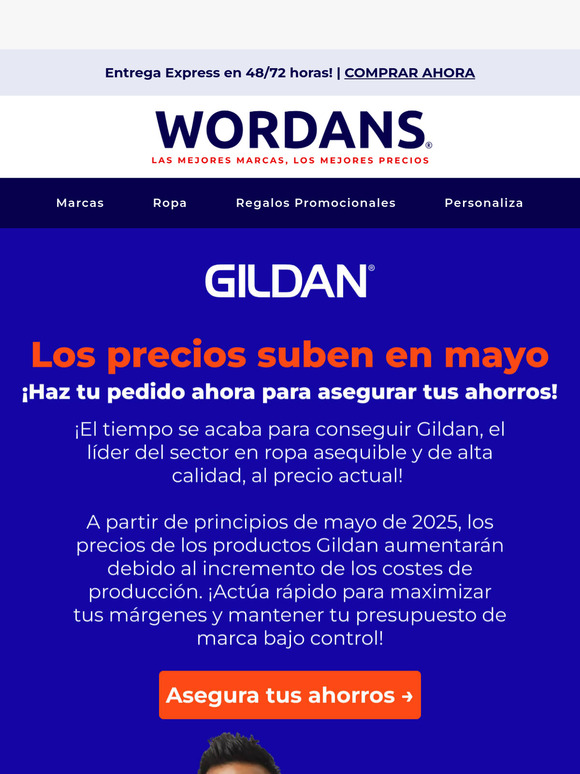 Los precios de Gildan subirán en mayo – ¡Haz tu pedido ahora y asegura tus ahorros! 💰