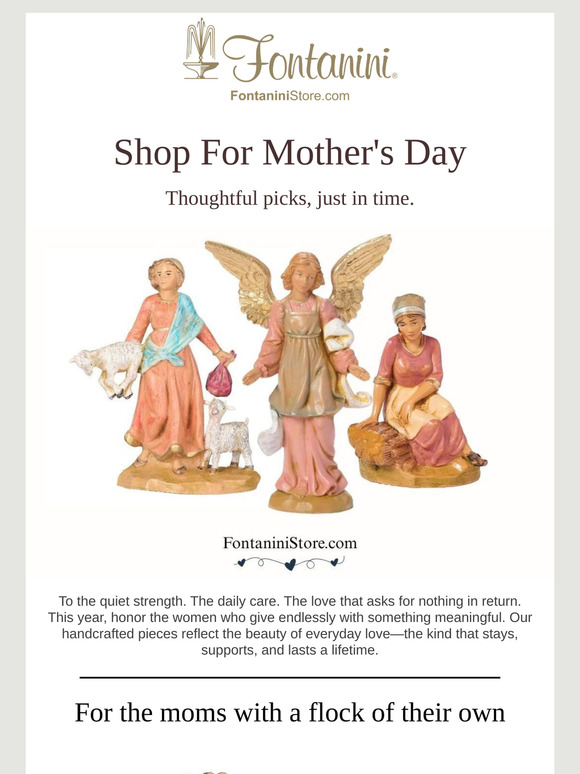 Save on Fontanini Favorites for Mother’s Day