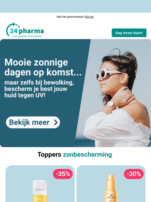 Maak je alvast klaar om het stralende weer tegemoet te gaan. 🌞