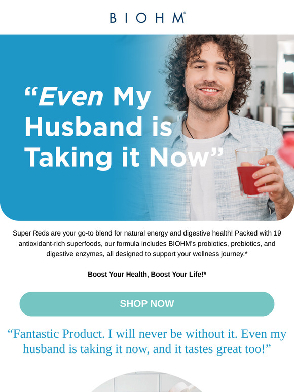 “Even My Husband is Taking it Now”