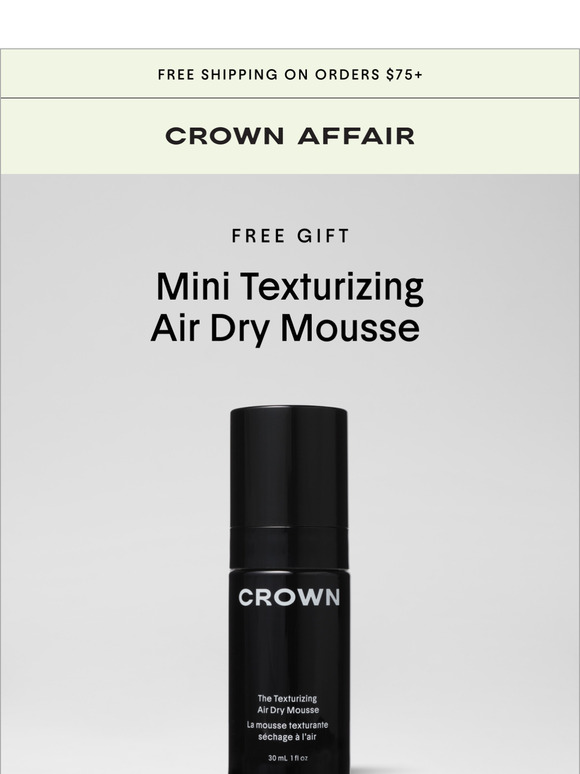 Free Gift: Mini Air Dry Mousse