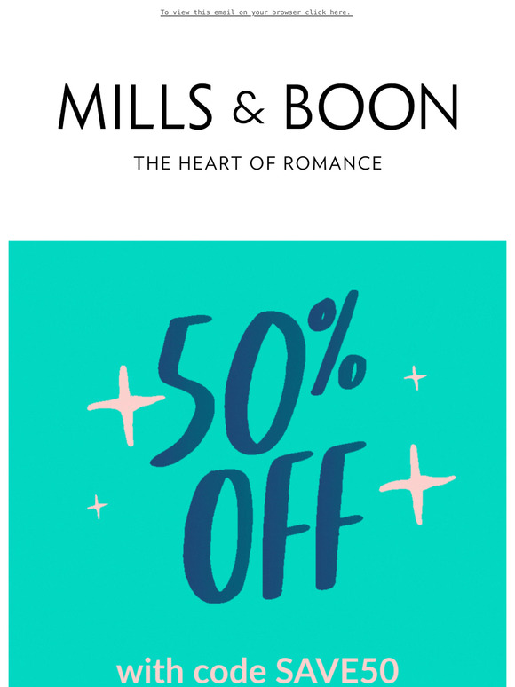 ⏰ ...ending soon, don't miss 50% off, —!