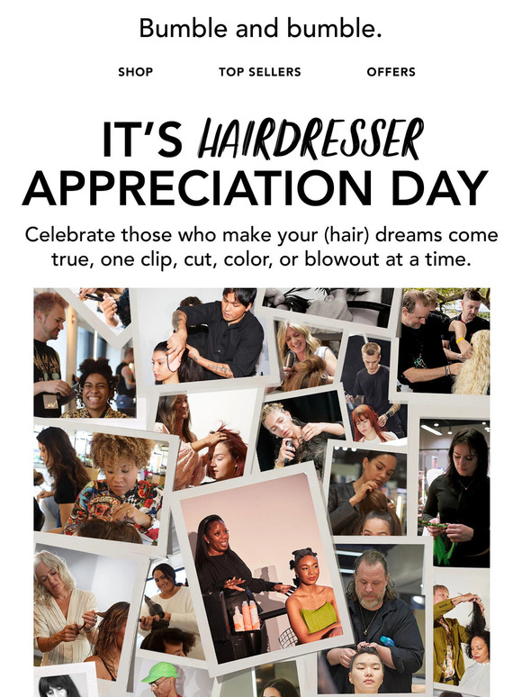 Here’s to our favorite hairdressers 🎉