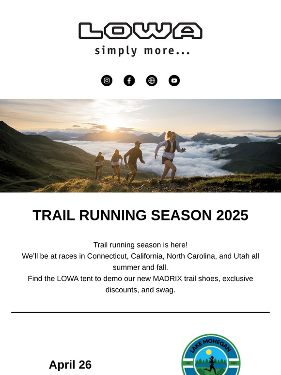 Trail Running Season 2025