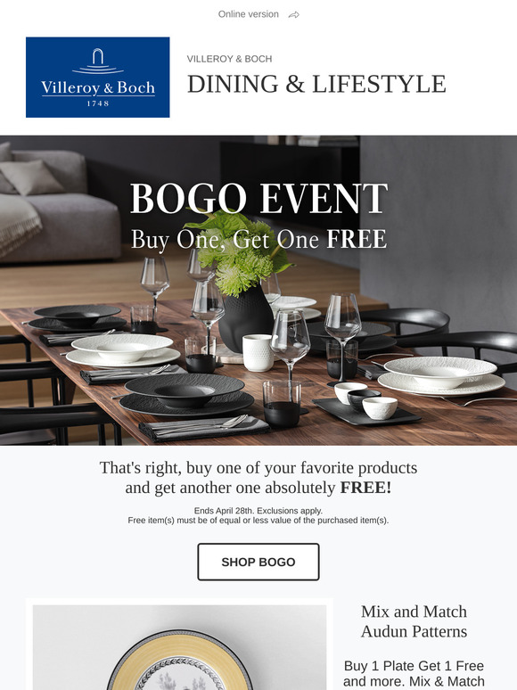 Shop the BOGO sale now!