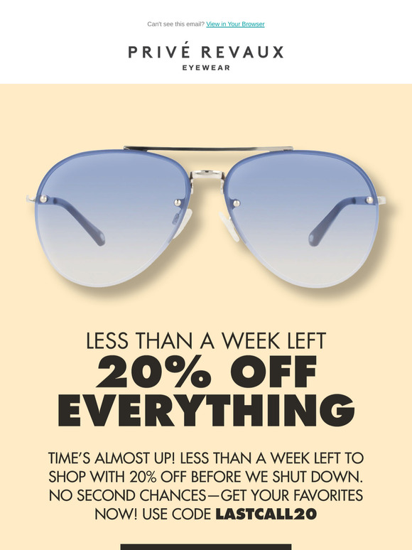 🚨 6 Days Left—20% Off Everything!