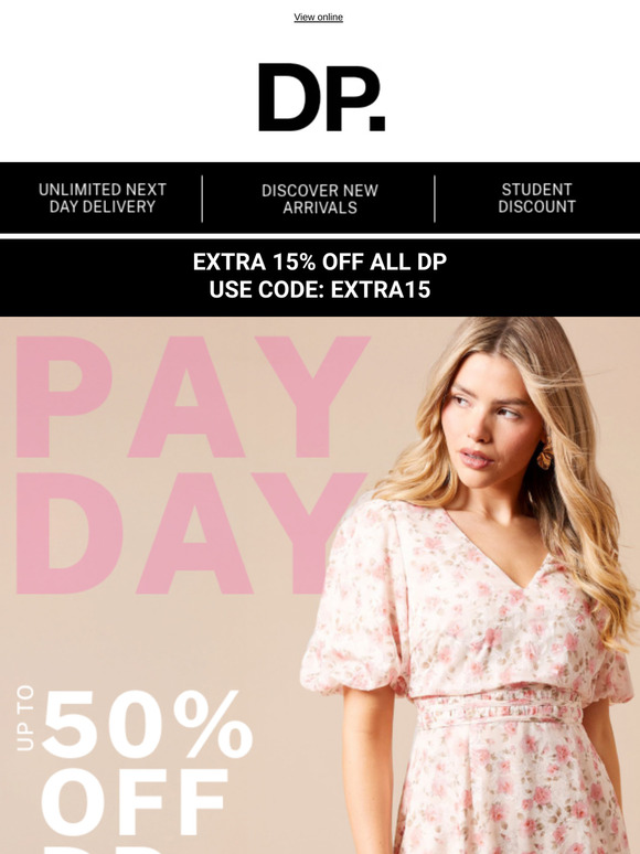 Celebrate Brighter Days With Up To 50% Off!