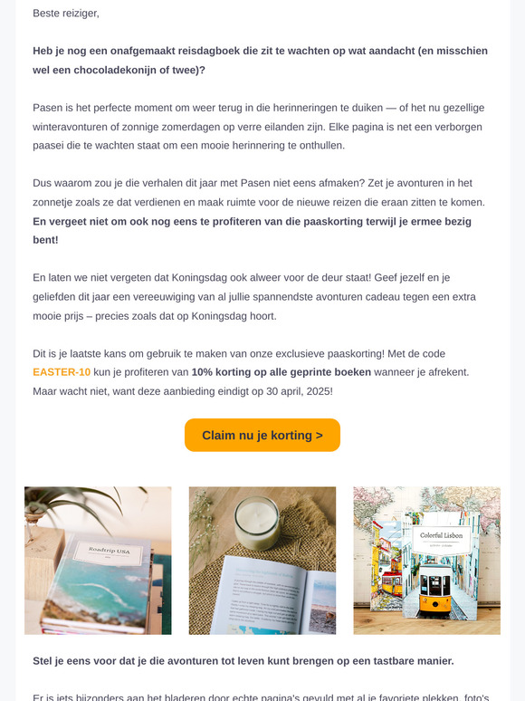 Print je reisverhalen voor het te laat is – lees verder voor 10% korting! ⏰